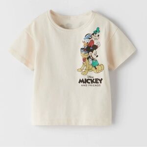 Zara Disney Baby Mickey Tee 9-12m